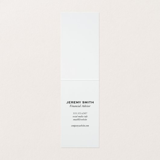 お洒落プロフェッショナル 名刺 (内部フラット)