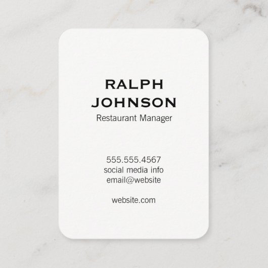 お洒落プロフェッショナル 名刺 (裏面)