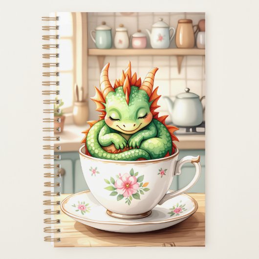 お洒落ベビードラゴンファンタジープランナー プランナー手帳 (正面)