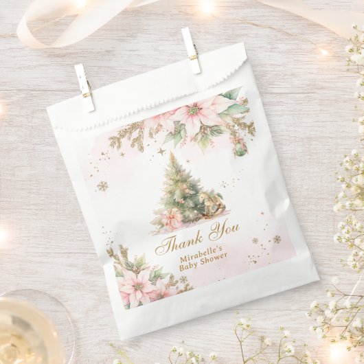 お洒落ベビー外の冷たいパステル感謝していユー フェイバーバッグ (クリップ留めされた状態)