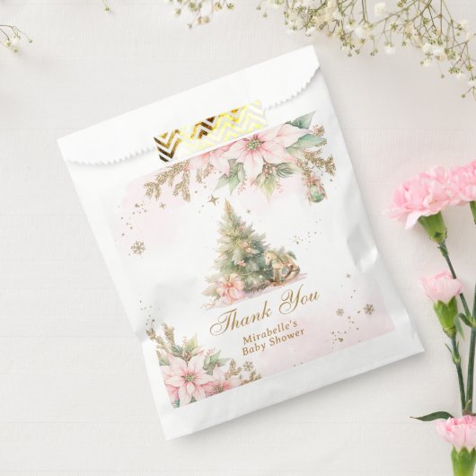 お洒落ベビー外の冷たいパステル感謝していユー フェイバーバッグ (封をした状態)