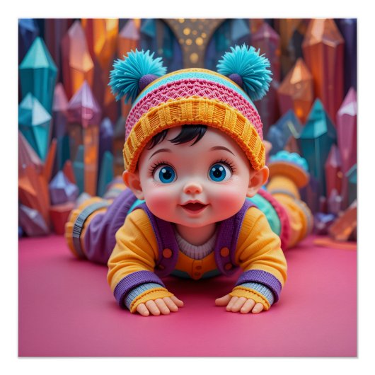 お洒落ベビー工芸場 ポスター (正面)