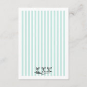 お洒落ベビー書庫 エンクロージャーカード (裏面)