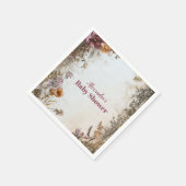 お洒落ベビー開花 スタンダードカクテルナプキン (角)