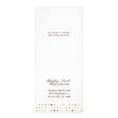 お洒落ベーカリーラックカード ラックカード (裏面)