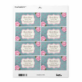 お洒落ベーカリー包装ラベル ラベル (フルシート)