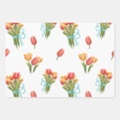 お洒落ホリデーすてきクリスマスベーキング格言 ラッピングペーパーシート (正面2)