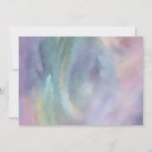 お洒落マカロン |フランスのスイーツ卒業 招待状 (裏面)