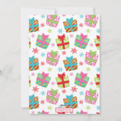 お洒落メリー&Bright Christmas Presents シーズンカード (裏面)