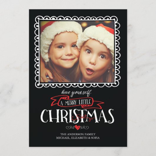 お洒落メリーLittle Christmas Photocard シーズンカード (正面)