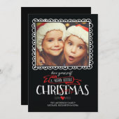 お洒落メリーLittle Christmas Photocard シーズンカード (正面/裏面)
