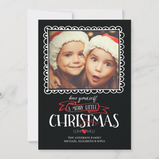 お洒落メリーLittle Christmas Photocard シーズンカード (正面)