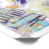 お洒落モダンプリントオリジナルポスター ポスター (角)