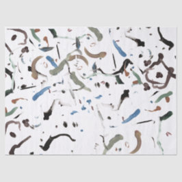 お洒落モダン抽象芸術ティッシュペーパー 薄葉紙