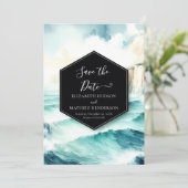 お洒落モダン結婚航海のs セーブザデート (スタンド正面)