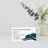 お洒落モダン車の 名刺 (スタンド正面)