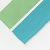 お洒落ユニコーンと明るいかわいらし花 フリースブランケット (角)