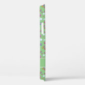 お洒落ユニコーンと明るいかわいらし花 Case-Mate iPhoneケース (裏面 / 右)