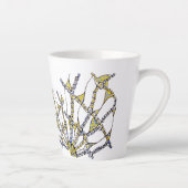 お洒落ラテマグ(ドードル – 手書き) カフェラテマグ (右)