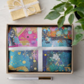 お洒落レトロコーヒーポットの分離 薄葉紙 (ギフト)