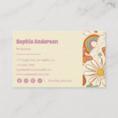 お洒落レトロフローラ- 70s – パープインスパイアラー 名刺 (裏面)