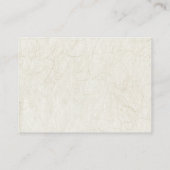 お洒落ワイルドフラワーQRコー結婚ド エンクロージャーカード (裏面)