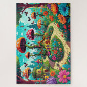 お洒落ワンダーランドドリームガーデン ジグソーパズル (縦)