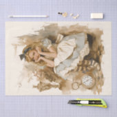 お洒落ワンダーランド – ヴィンテージアリス 薄葉紙 (クラフト)