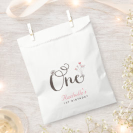 お洒落ワンピンクハート女子1日パーティー フェイバーバッグ