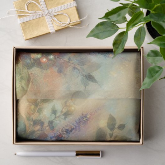 お洒落ヴィンテージのビクトリアンデコップ 薄葉紙 (ギフト)