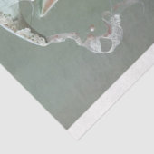 お洒落ヴィンテージの洗練された猫のデコパージュ 薄葉紙 (詳細)