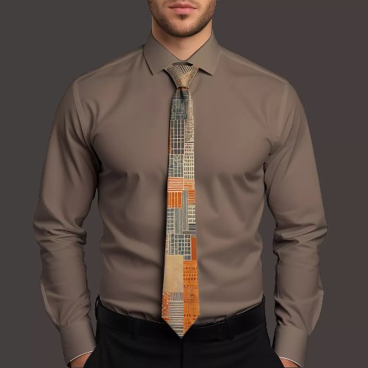 お洒落ヴィンテージパターン(の模様が)あるネクタイ ネクタイ