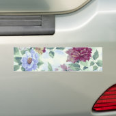 お洒落ヴィンテージビクトリアンバラ バンパーステッカー (車上)