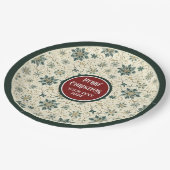 お洒落ヴィンテージプレート ペーパープレート (アングル)