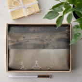 お洒落ヴィンテージマウスのクイーン切り離し 薄葉紙 (ギフト)