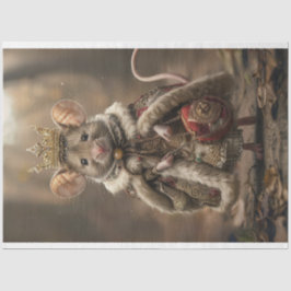 お洒落ヴィンテージマウスのクイーン切り離し 薄葉紙