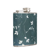 お洒落ヴィンテージ模様葉 フラスク (右)