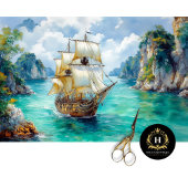 お洒落ヴィンテージ航海の分船方式 薄葉紙