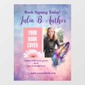 お洒落作家ブックの署名 ウィンドウサイン (シート)