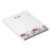 お洒落便パーソナライズされた ノートパッド (アングル)