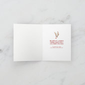 お洒落信じChristmas Photo シーズンカード (内部)