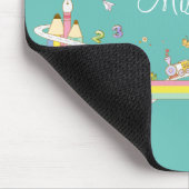 お洒落先生のシパーソナライズされたーン マウスパッド (コーナー)