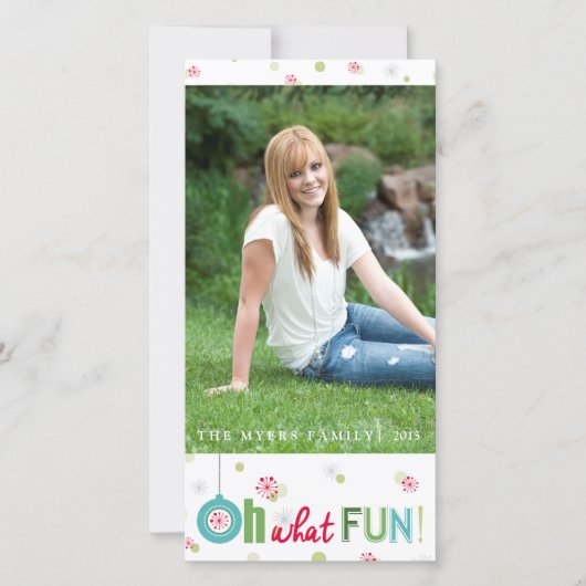 お洒落冬ああ何おもしろい シーズンカード (正面)