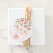 お洒落冬の女の子の赤ん感謝していだけ フェイバータグ (インサイチュ)