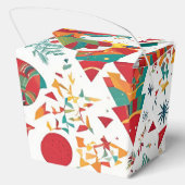 お洒落冬の疑問に思クリスマスの好意ボックス フェイバーボックス (裏面)