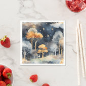 お洒落冬の風景 スタンダードカクテルナプキン (インサイチュ)