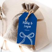 お洒落図解入りの、写真付きのモダンおもしろい結婚ズ ギフトタグ