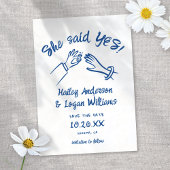 お洒落図解入りの、写真付きのモダンおもしろい結婚ズ セーブザデート