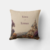 お洒落城の結婚紋章 クッション (裏面)