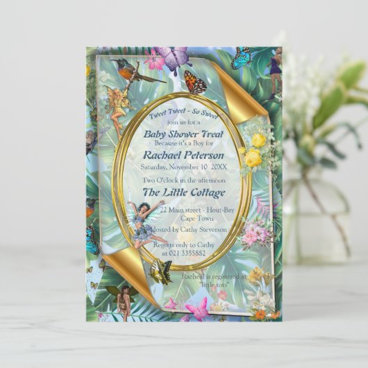 お洒落妖精と熱帯鳥の世界 招待状 (スタンド正面)